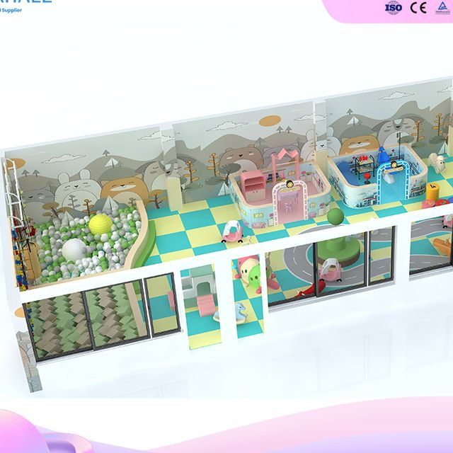 Healing-Themed Children's Playground | Interactive Role-Play & Ball Pool | Compact Design for Hospitals & Malls | High ROI Startup Solution