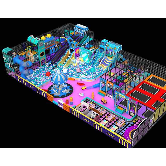 Age-Zoned Exploration Playland (Saudi Arabia) -Commercial Playground Commercial Play