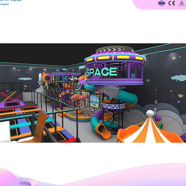 4-Story Mega Sports Complex (USA) - Extreme Adventure Playground Manufacturer