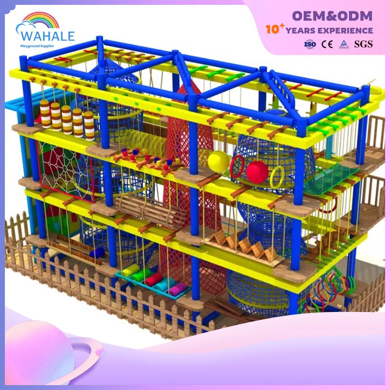 Outdoor Expansion Adventure Park Children's Indoor Physical Adventure Amusement Park Equipment Wholesale