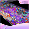 Happy Neon Castle Theme Indoor Playground Equipment Gorgeous Fantasy Theme Park Equipment Customization
