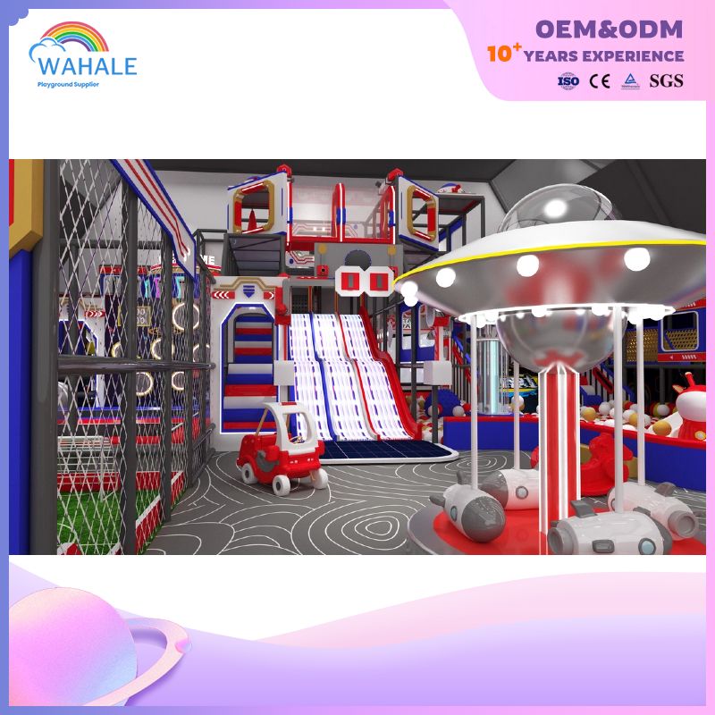 Interstellar Theme Custom Indoor Space Series Children's Play Area Set Wholesale