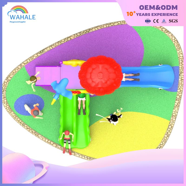 Early Education Center Outdoor Happy Children Playground Equipment Wholesale