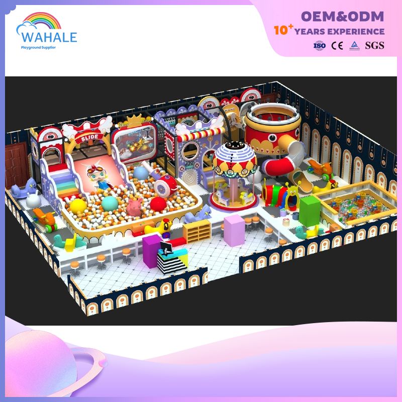 Commercial Indoor Children's Color Style Playground Customized Fun Amusement Park Equipment