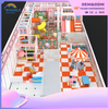 Macaron Dream Children Indoor Play Area Solutions for Children Large Commercial Playground Equipment