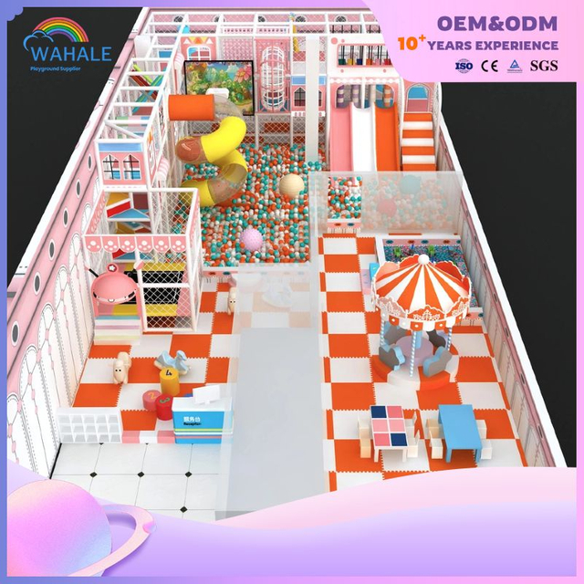 Macaron Dream Children Indoor Play Area Solutions pour les enfants