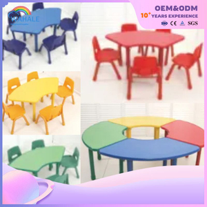 Early Education Center Indoor Children Training Can Be Spliced Table And Chair Equipment Wholesale