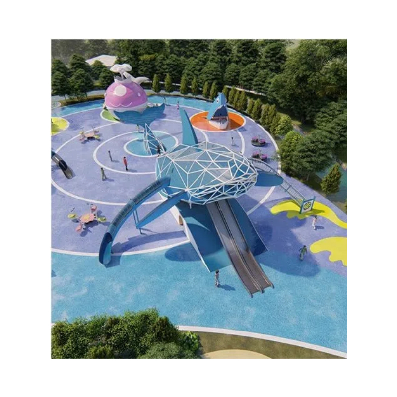 blue whale modeling playground