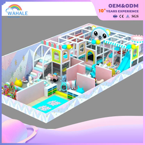 Macaron Color Children Custom Indoor Interactive Park Amusement Equipment Wholesale