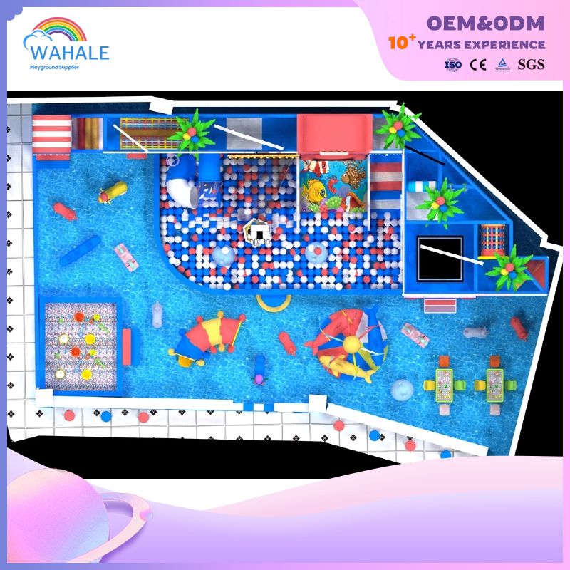 Royal Ocean Park Custom Children's Indoor Playground Equipment Wholesale