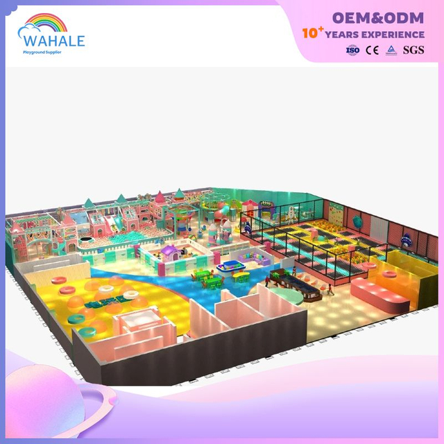 Shopping Mall Indoor Soft Decoration Playground Customized Children's Indoor Physical Training Amusement Park Equipment
