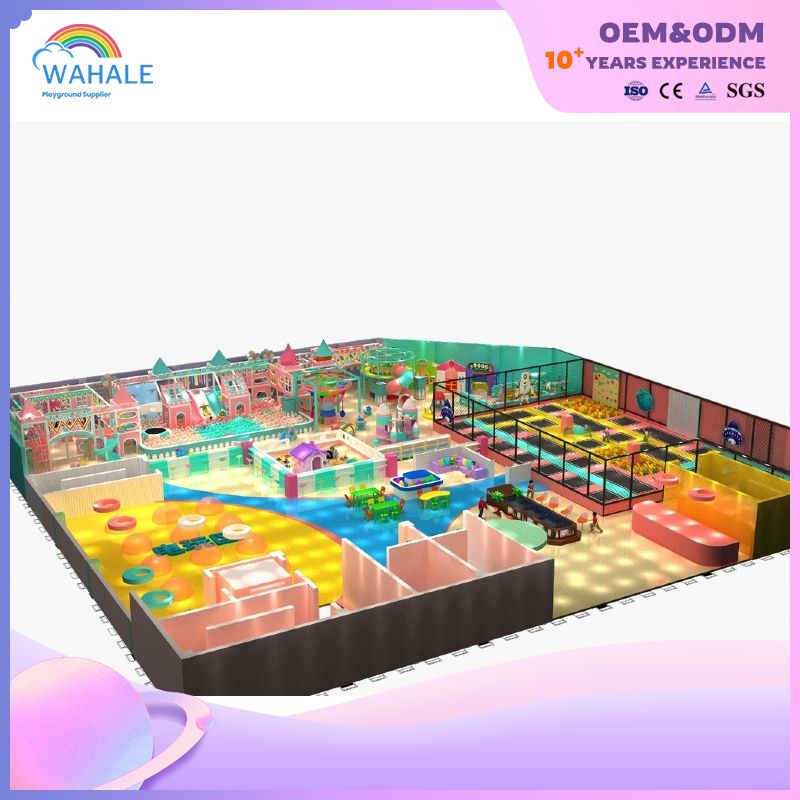 Shopping Mall Indoor Soft Decoration Playground Customized Children's Indoor Physical Training Amusement Park Equipment