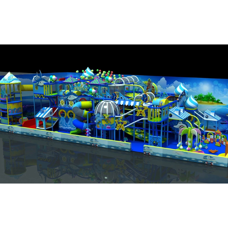 sea castle trampoline