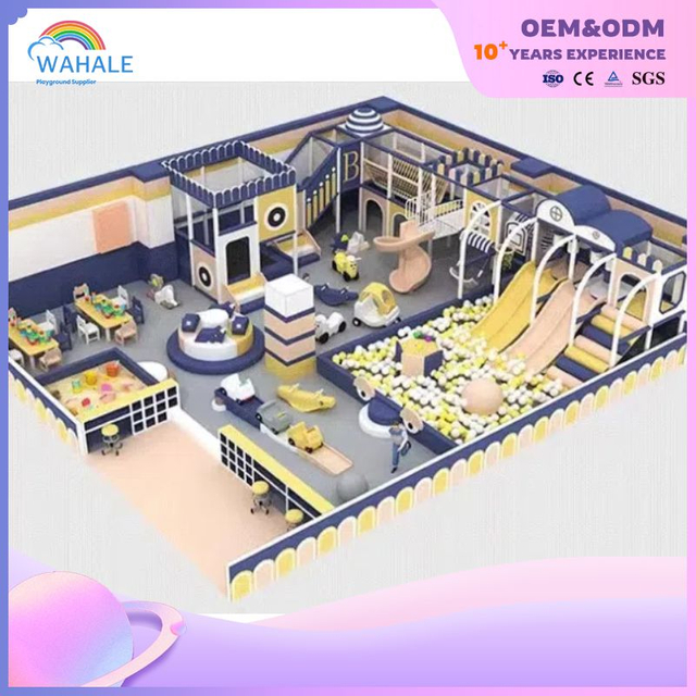 Early education center children's indoor castle theme customized children's playground facilities