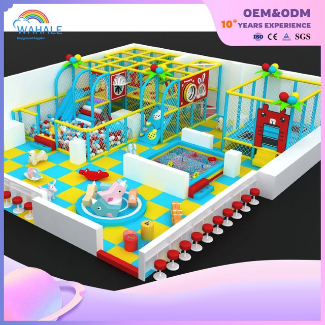Macaron Children's Adventure Park Indoor Playground Family Entertainment Sports Center Equipment