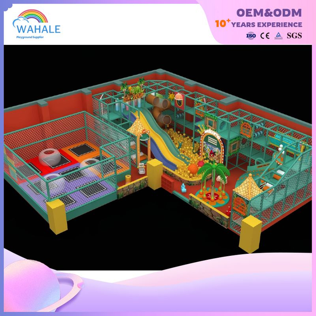 Family Entertainment Center Children's Indoor Playground Entertainment Soft Play Equipment