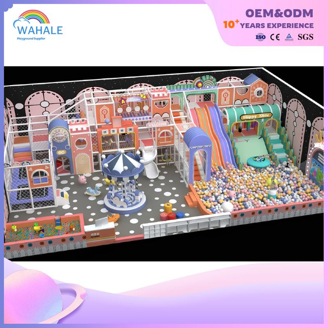 New Cyberpunk Circus Park Indoor Playground Commercial Indoor Equipment Children's Play Area