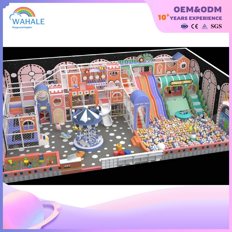 New Cyberpunk Circus Park Indoor Playground Commercial Indoor Equipment Children's Play Area