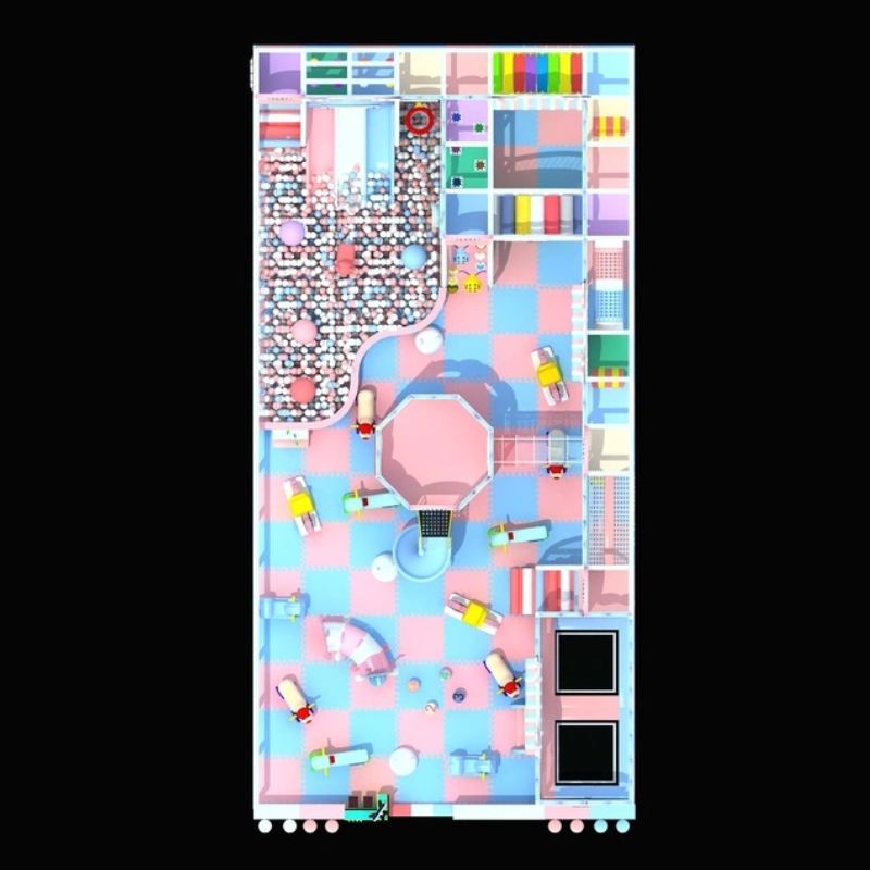 gradient climbing network walkway