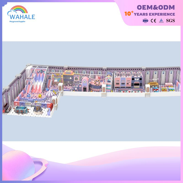 Early Education Center Indoor Children Custom Castle Playground Fantasy Amusement Park Equipment