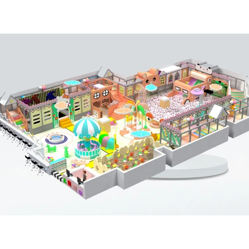 bear theme trampoline park