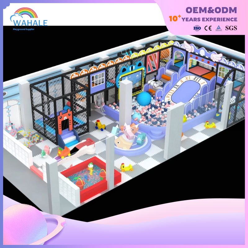 Children's Play Equipment Maze Game Comprehensive Children's Indoor Playground Soft Play Amusement Park