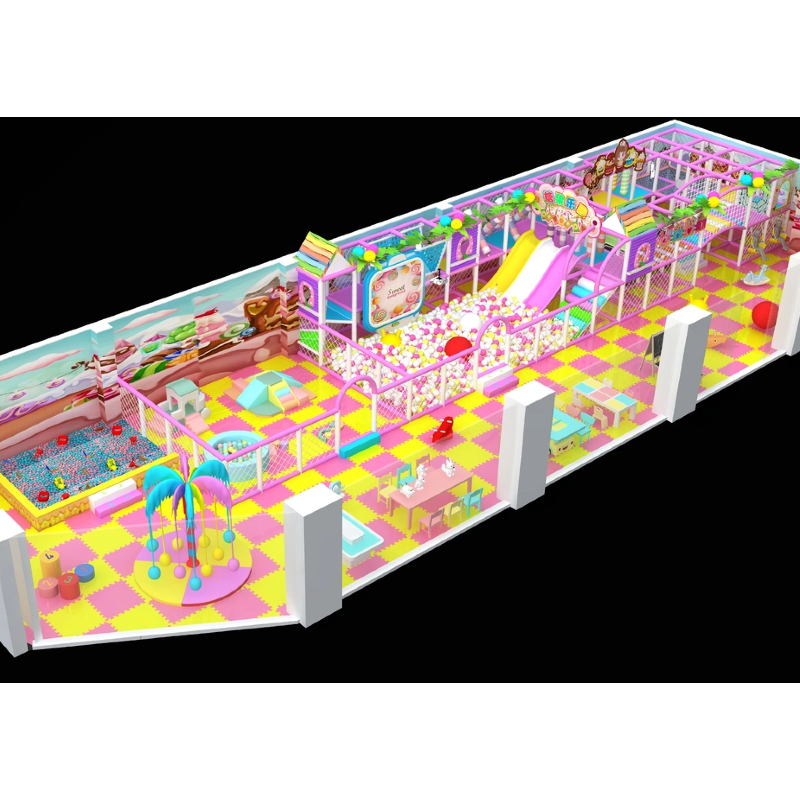 Multi-player children's sand pool park