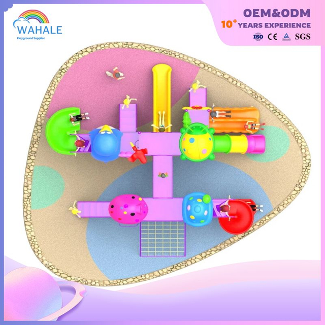Large-scale Outdoor Cartoon Playground Customized Children's Amusement Park Equipment Wholesale