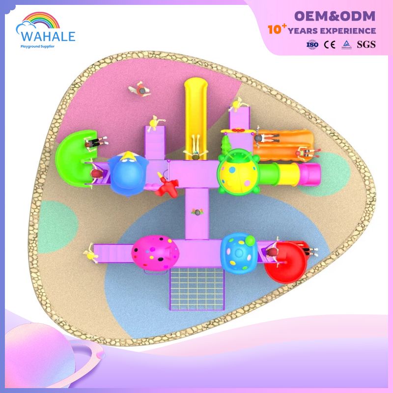Large-scale Outdoor Cartoon Playground Customized Children's Amusement Park Equipment Wholesale