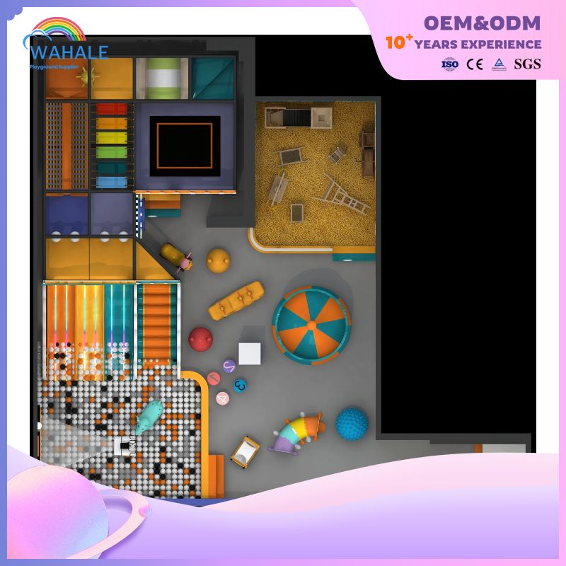 Children's Indoor Castle Park Custom Indoor Toy Game House Equipment Wholesale