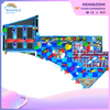 Indoor Ocean Park Theme Customized Playground Indoor Children Blue Sea Animal Amusement Park Equipment