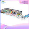 Red Castle Theme Customized Children's Playground Indoor Children's Interactive Amusement Park Equipment