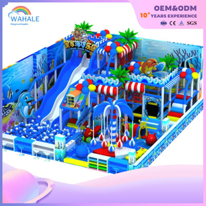 Royal Ocean Park Theme Indoor Children's Playground Equipment Customization