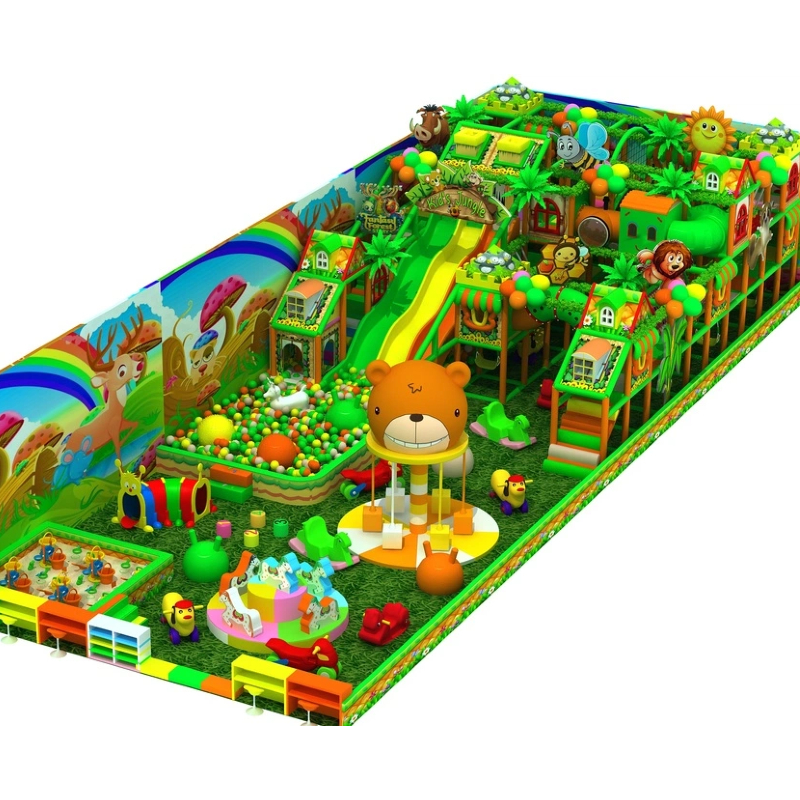 Magic Forest Bear Castle Indoor playground