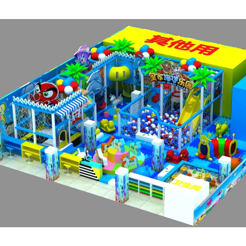Marine theme indoor playground
