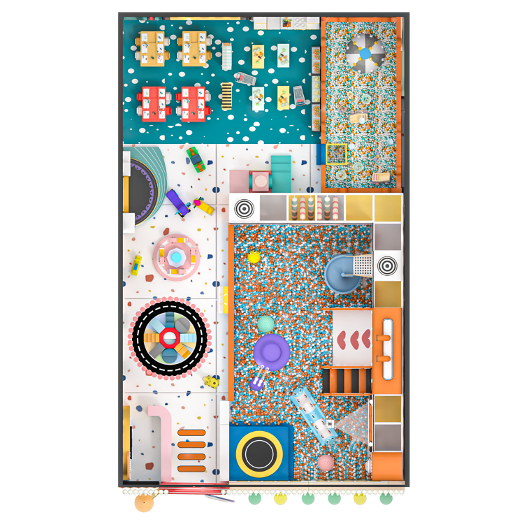 Commercial Trampoline Park Professional Design Drawing Custom Wholesale