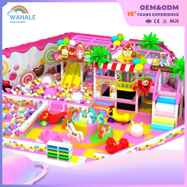 Soft Playground Children's Playground Equipment Indoor Bright Cheer Playground