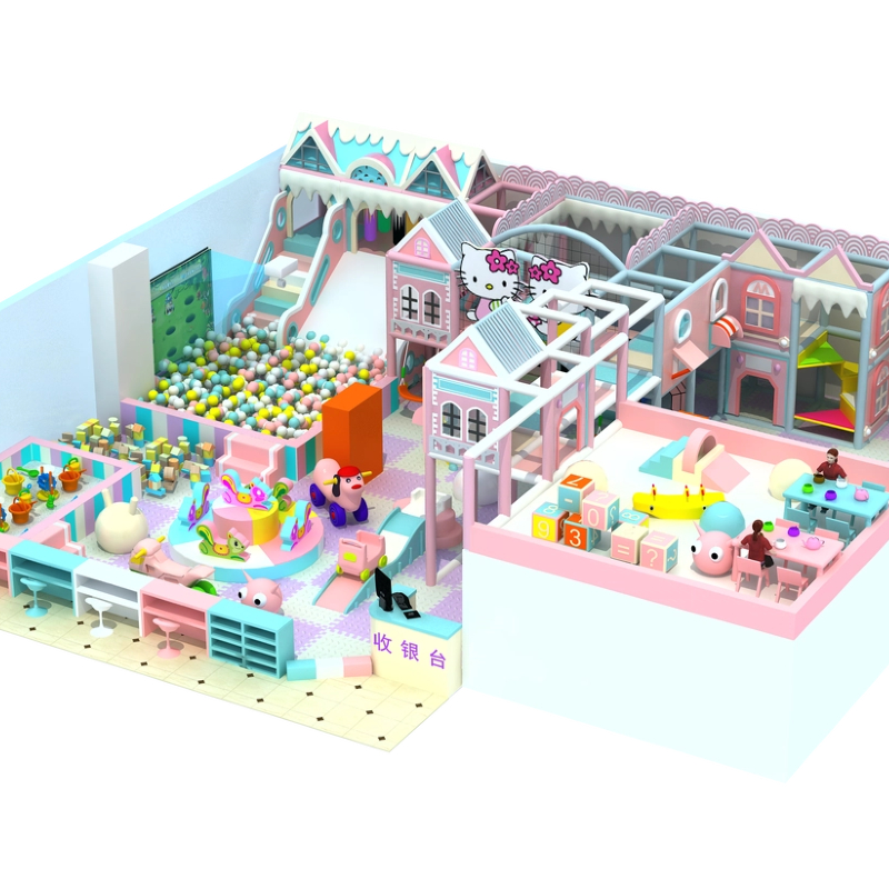 Cartoon series Children's playground