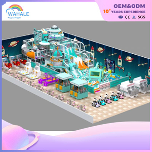 New Multi-level Fun Entertainment Dream Castle Sweet Candy Playground Indoor Children's Park