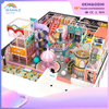 Large Three Level Entertainment Children's Indoor Playground Entertainment Equipment Park Donut Slide