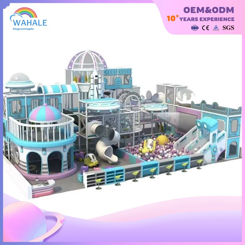 Space Theme Custom Indoor Steel Pipe Structure Children's Playground Equipment Dealer