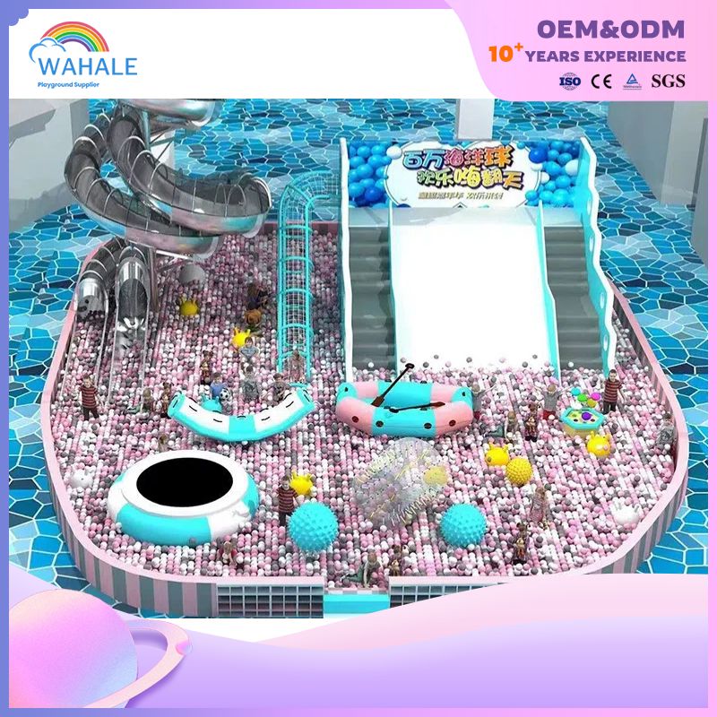 Shopping Mall Indoor Customized Children's Ocean Ball Pool Soft Installation Playground Equipment Suppliers