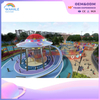 Outdoor Flying Saucer Shape Children's Lighting Playground Custom Outdoor Color Parent-child Interactive Park