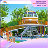 Scenic Area Outdoor Macaron Color Customized Playground Children Flying Saucer Modeling Playground Equipment
