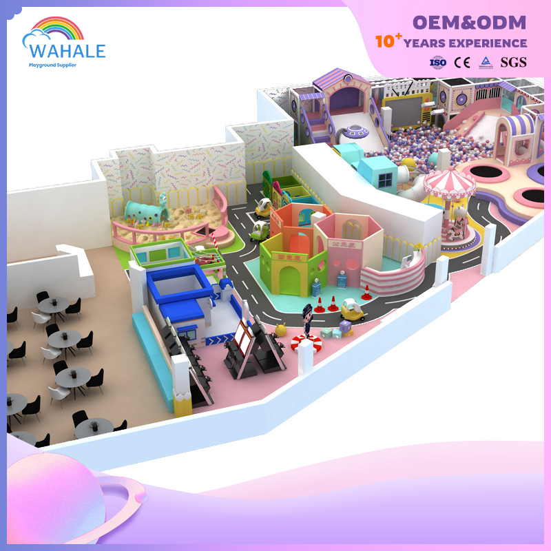 Early Education Center Indoor Fantasy Soft Clothing Children Parent-child Interactive Playground Equipment Supplier