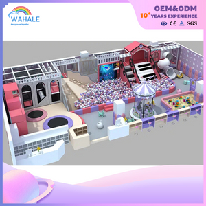 Coffee Shop Indoor Purple Soft House Modeling Children's Physical Exercise Playground Equipment Supplier
