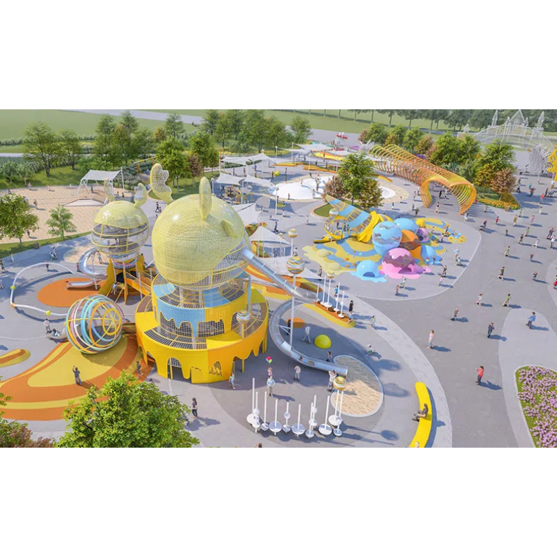 Woven mesh deer tower