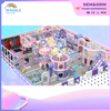 Customized Kindergarten Indoor Soft Purple Fantasy Children's Playground Equipment Wholesale