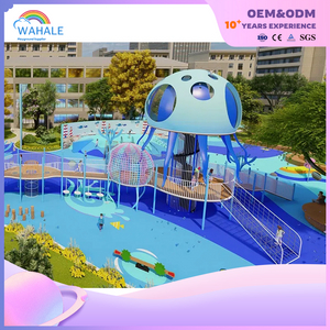 Community Outdoor Marine Theme Customized Children's Sports Playground Equipment Manufacturers