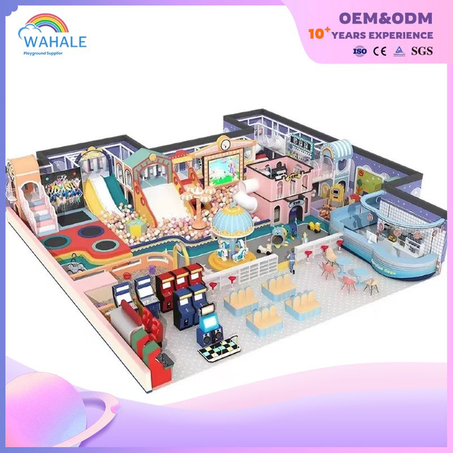 Mall Indoor Fantasy Castle Theme Customized Children's Soft Playground Equipment Wholesale